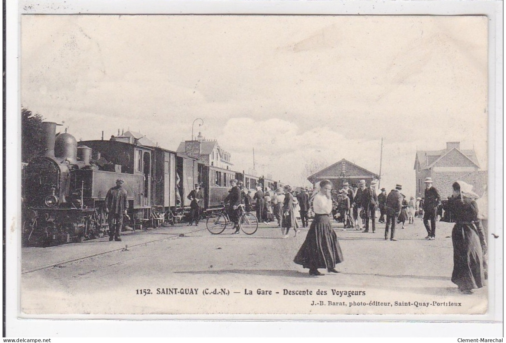 St-QUAY : La Gare, Descente Des Voyageurs - Très Bon état - Saint-Quay-Portrieux