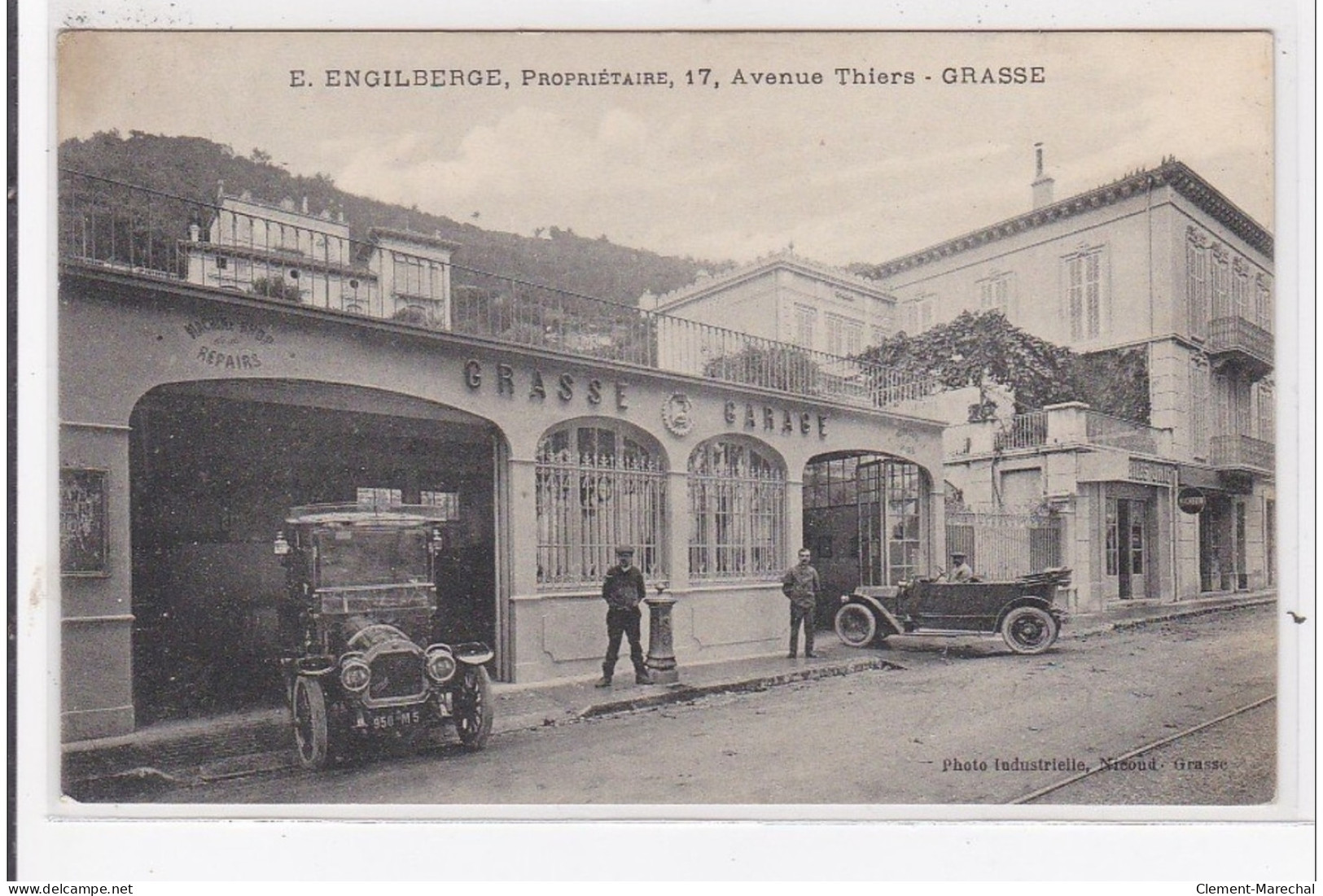 GRASSE : E. Engilberge Propriétaire 17 Avenue Thiers - Très Bon état - Grasse