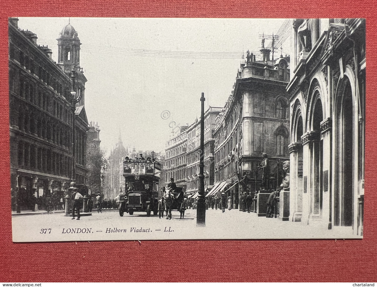 Cartolina - London - Holborn Viaduct - 1910 Ca. - Non Classés