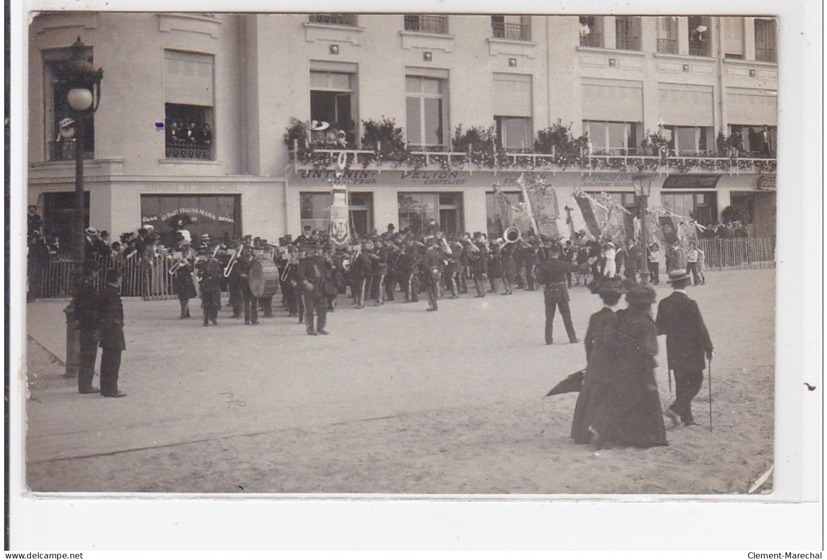 TROUVILLE : Carte Photo De La Fête Des Fleurs 1910 - Très Bon état - Trouville