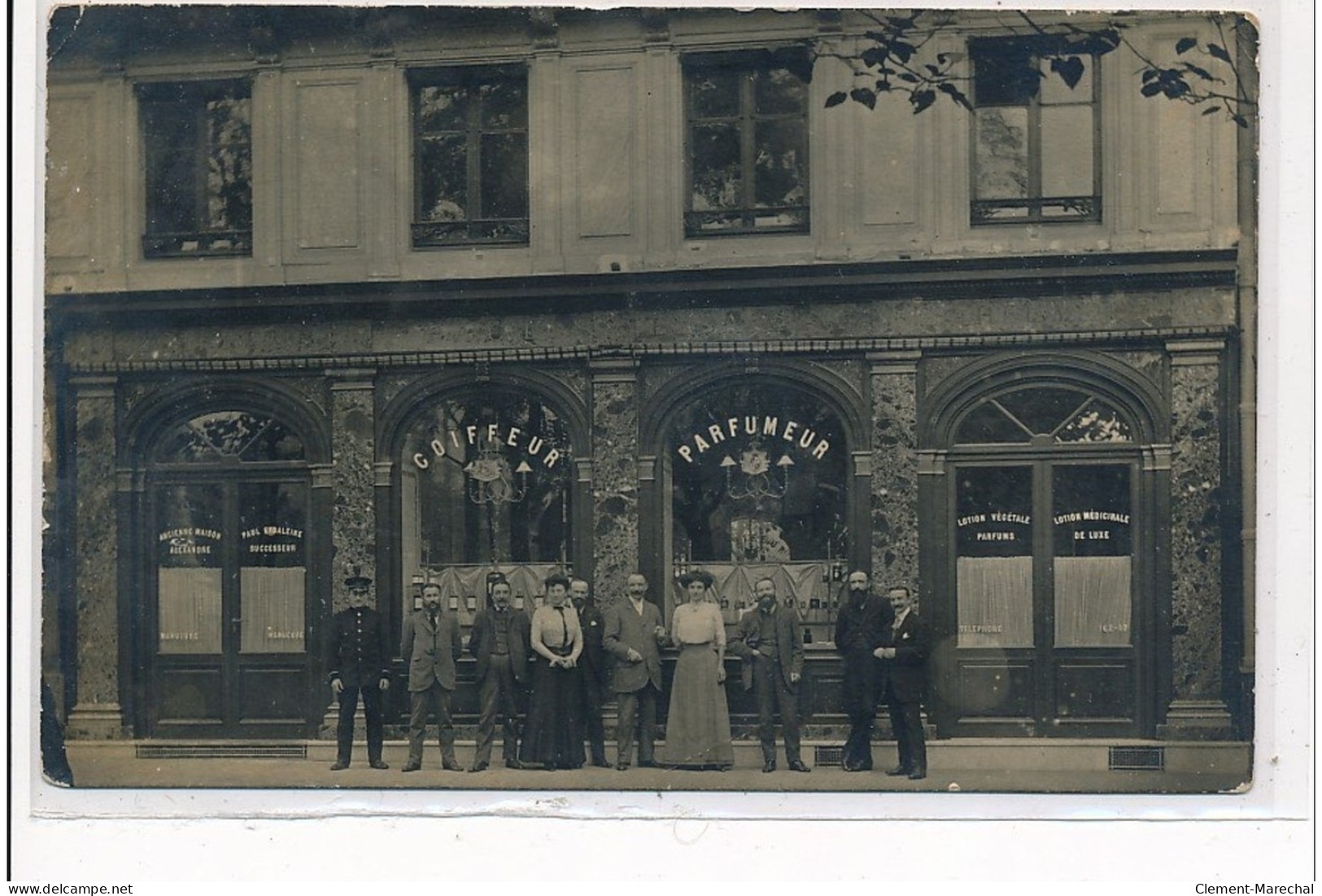 PARIS 8 : Lot De 3 Cartes Photo Du Salon De Coiffure - Parfumerie (ancienne Maison Alexandre - Paul EYDALEINE) état - Paris (08)