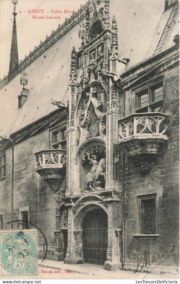 FRANCE - Nancy - Palais Ducal - Vue Sur La Musée Lorrain - Vue Panoramique - Carte Postale Ancienne - Nancy