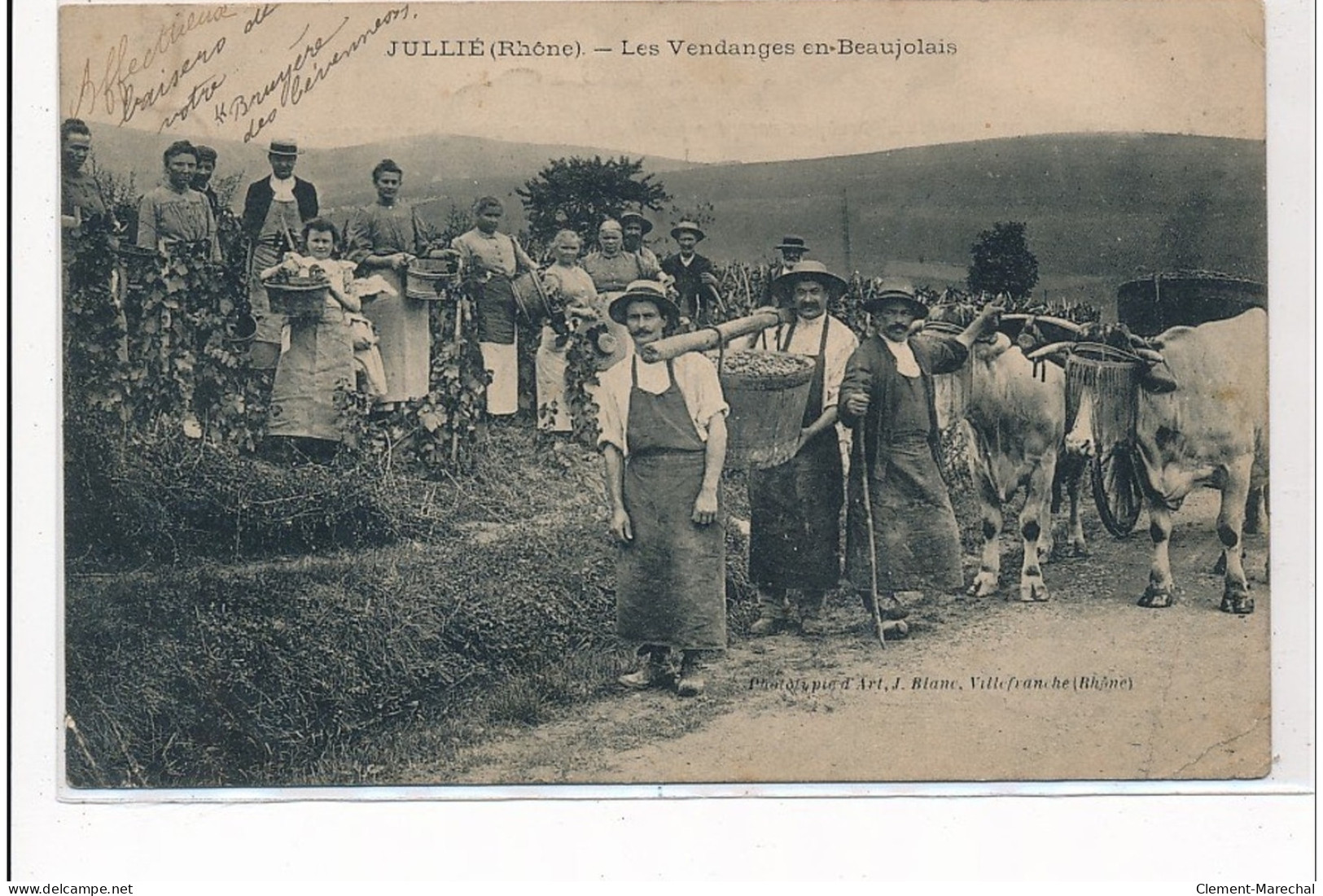 JULLIE : Les Vendanges En Beaujolais - Etat - Otros & Sin Clasificación