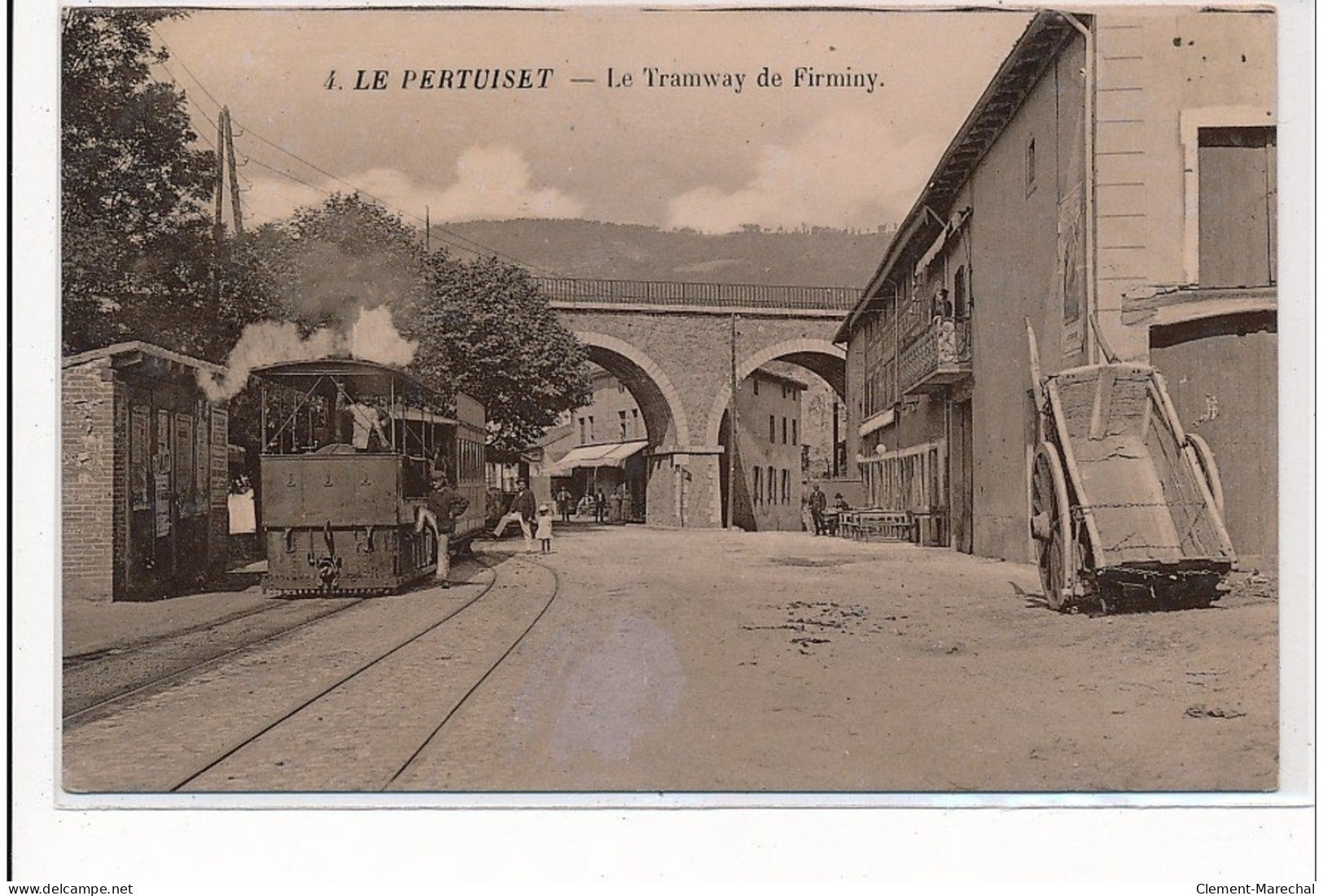 LE PERTUISET : Le Tramway De Firminy - Tres Bon Etat - Autres & Non Classés