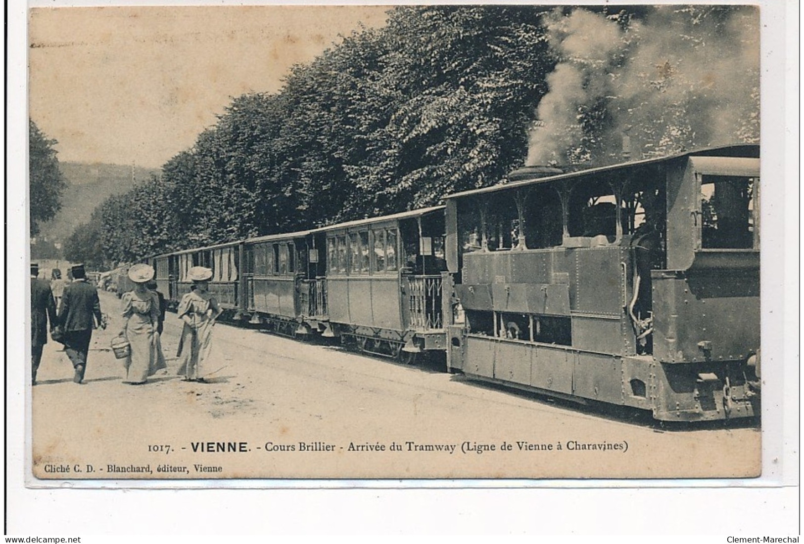 VIENNE : Cours Brillier Arrivée Du Tramway (ligne De Vienne à Charavines) - Tres Bon Etat - Vienne