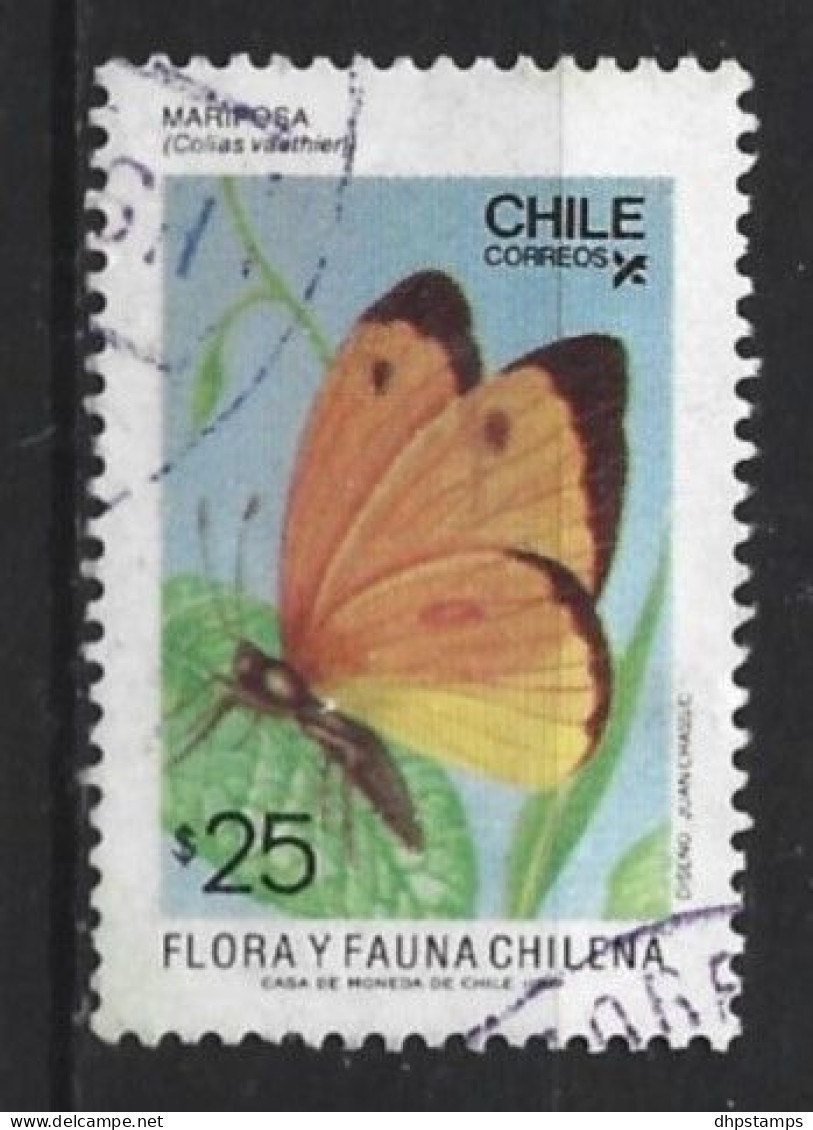 Chile 1987 Butterfly Y.T. 808 (0) - Cile