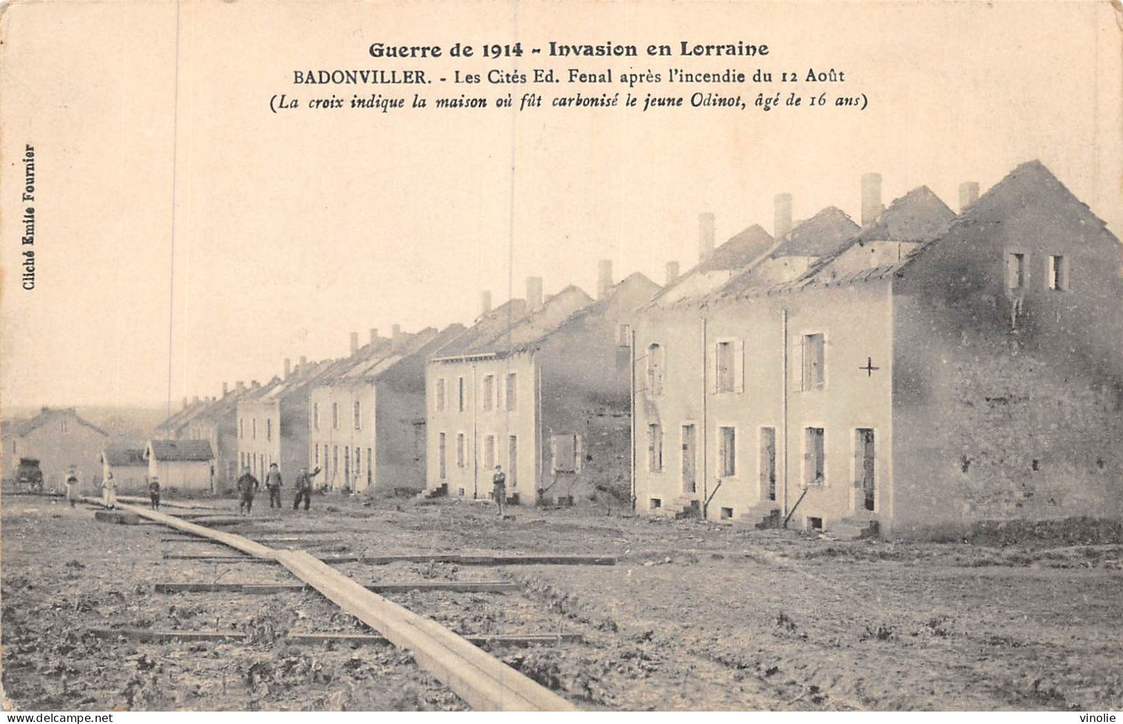 24-5116 : BADONVILLER.  GUERRE DE 1914. RUINES - Sonstige & Ohne Zuordnung