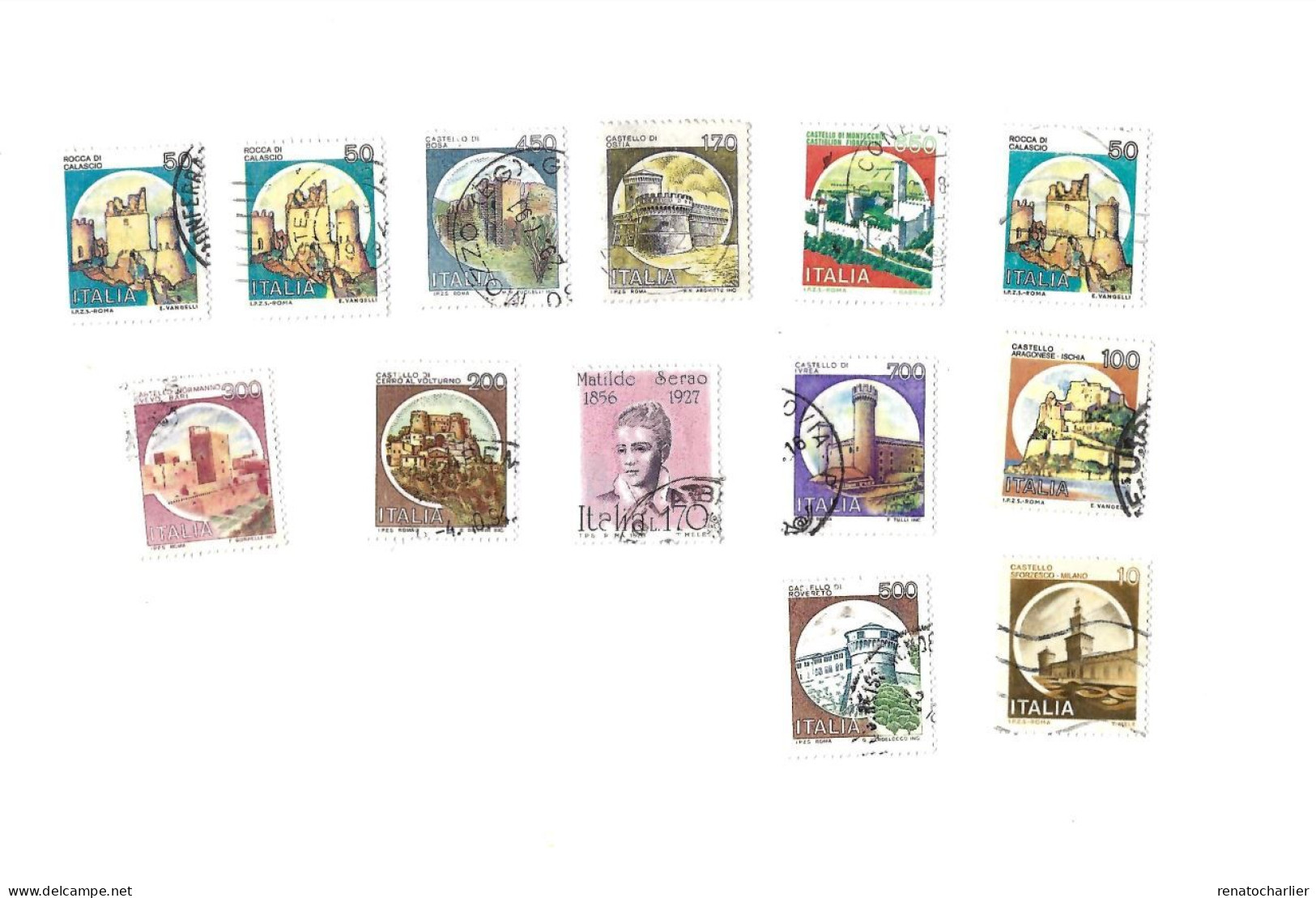 Collection De 85 Timbres  Oblitérés. - Collections