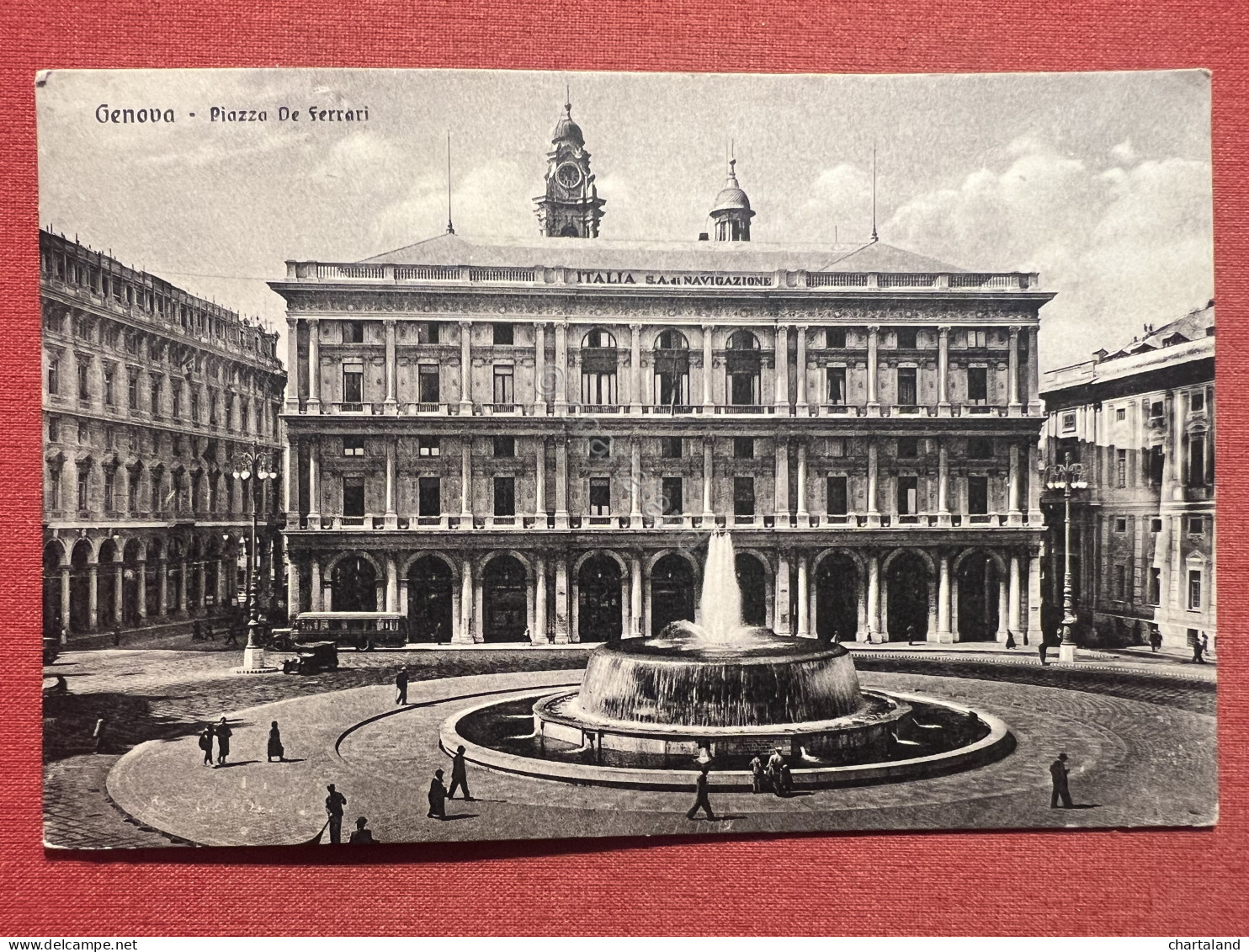 Cartolina - Genova - Piazza De Ferrari - 1930 Ca. - Genova (Genua)