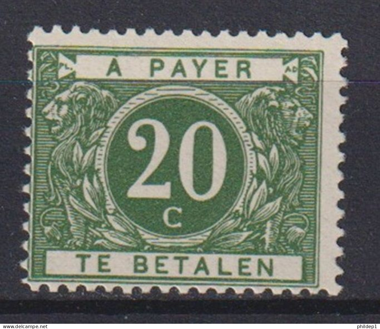 Belgique: COB N° TX14 **, MNH, Neuf(s). TTB !!! (voir Les Scans !!!) - Briefmarken