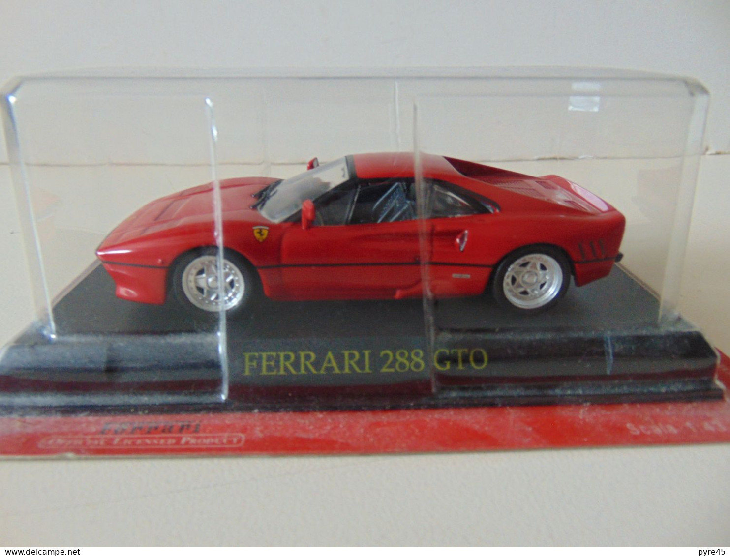 Voiture " Ferrari 288 GTO " Sous Blister - Jouets Anciens