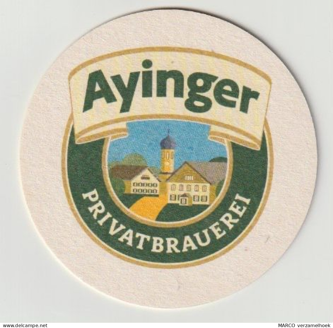 Bierviltje-bierdeckel-beermat Brauerei Aying Franz Inselkammer KG Aying (D) Celebrator - Bierdeckel