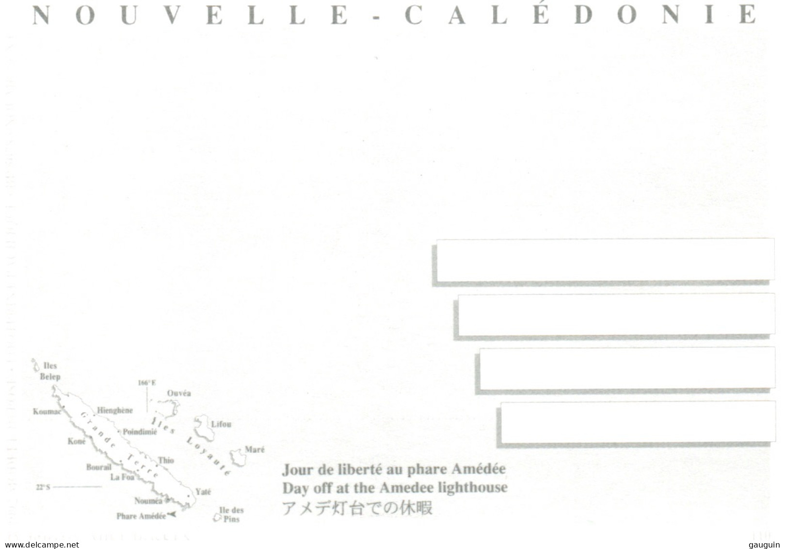 CPM - NOUVELLE-CALÉDONIE - Jour De Liberté Au Phare Amédée ... Photo M.Hosken - Edition Footprint Pacifique - Nouvelle-Calédonie