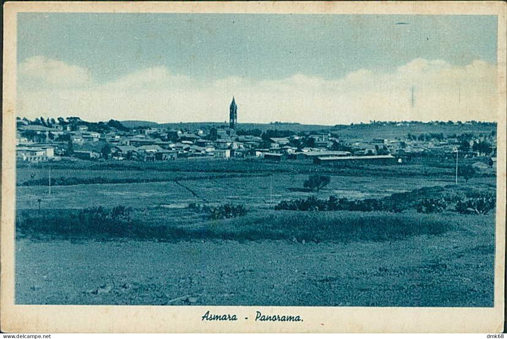 AFRICA - ERITREA - ASMARA - PANORAMA - EDIT CESARE CAPELLO 1936 - MAILED / STAMP (12550) - Erythrée
