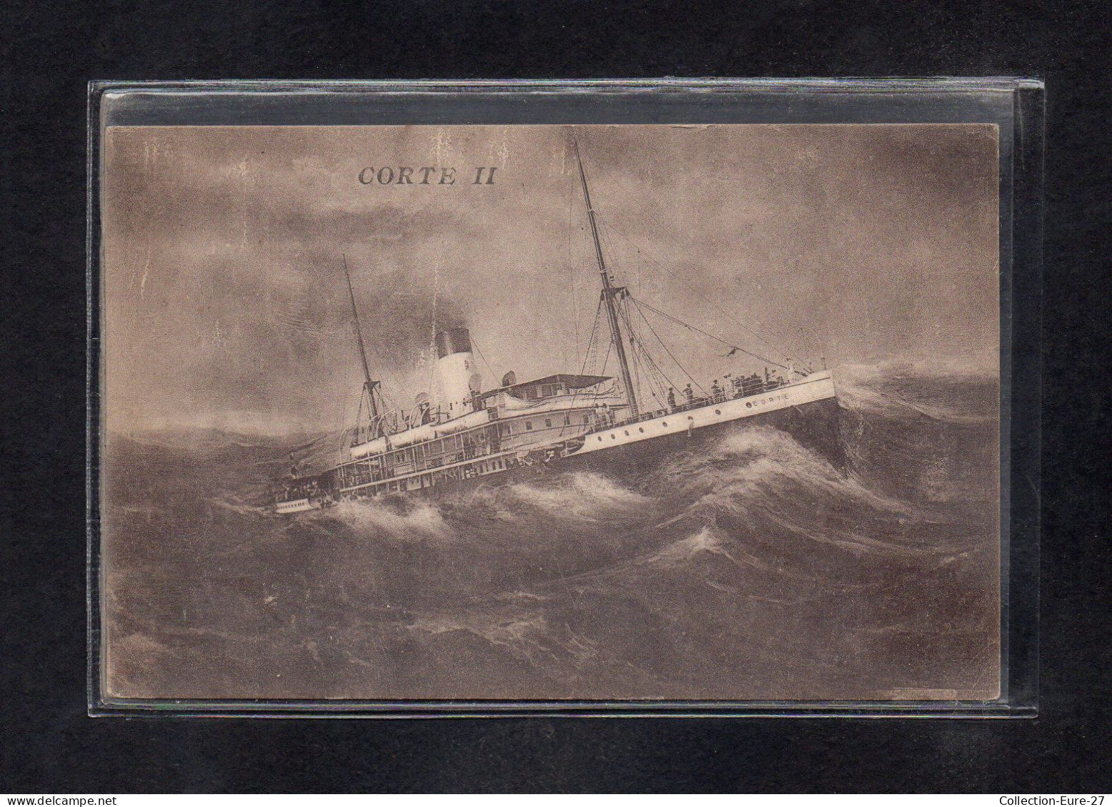 (26/04/24) THEME BATEAUX-CPA CORTE II - Steamers