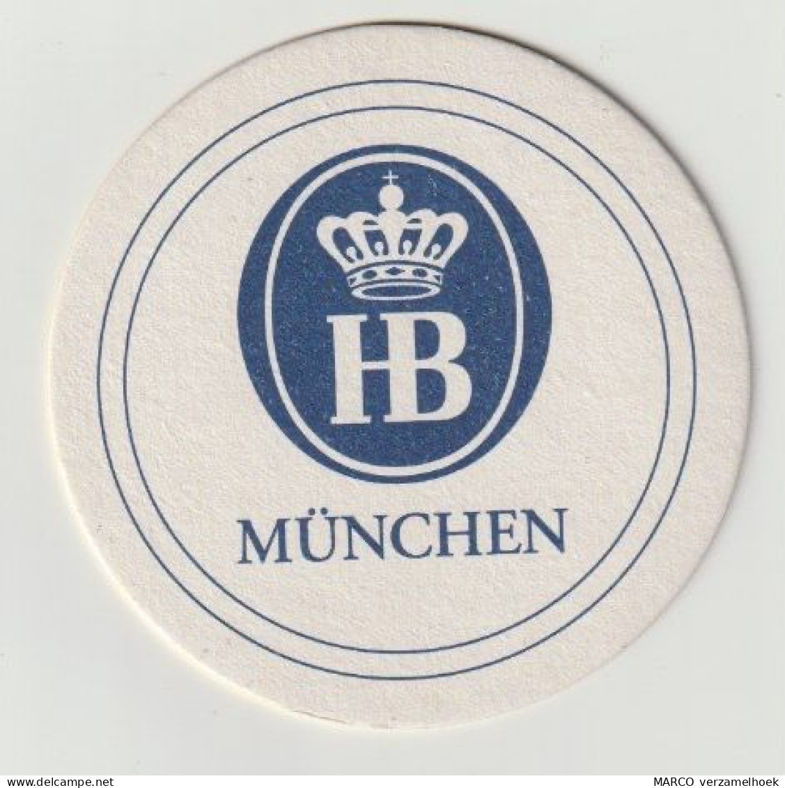 Bierviltje-bierdeckel-beermat Staatliches Hofbräuhaus München (D) - Bierdeckel