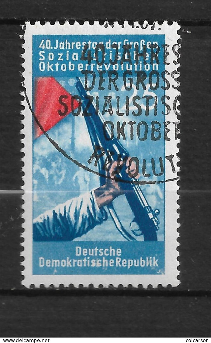 ALLEMAGNE   REPUBLIQUE DÉMOCRATIQUE  N°   330 "   REVOLUTION " - Used Stamps