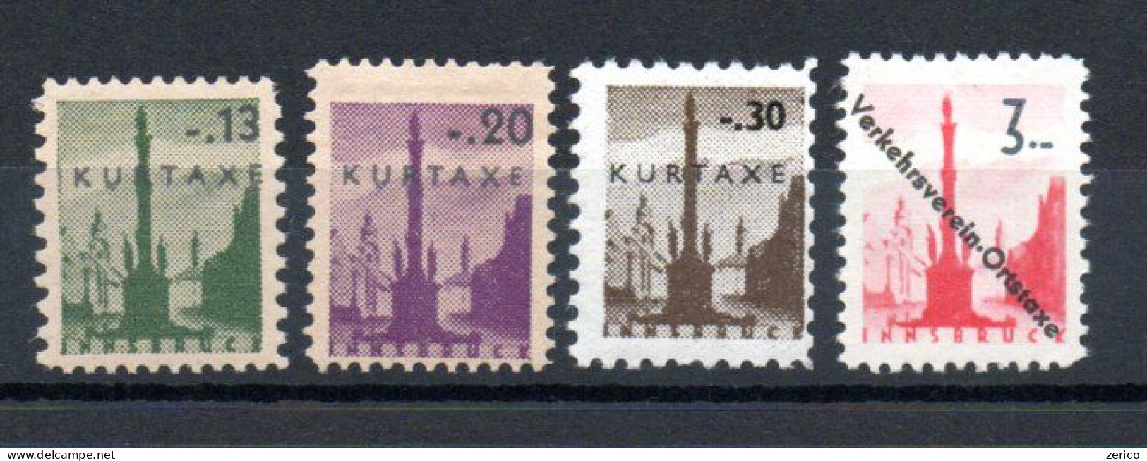 INNSBRUCK Kurtaxe Orstaxe Taxe De Séjour - Revenue Stamps