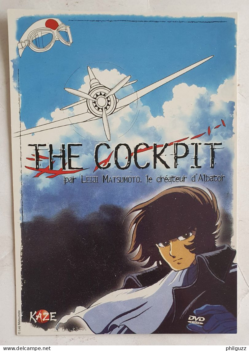 CARTE POSTALE PUBLICITAIRE - THE COCKPIT - KAZE - LEIJI MATSUMOTO - 2001 - ALBATOR (3) - Comics