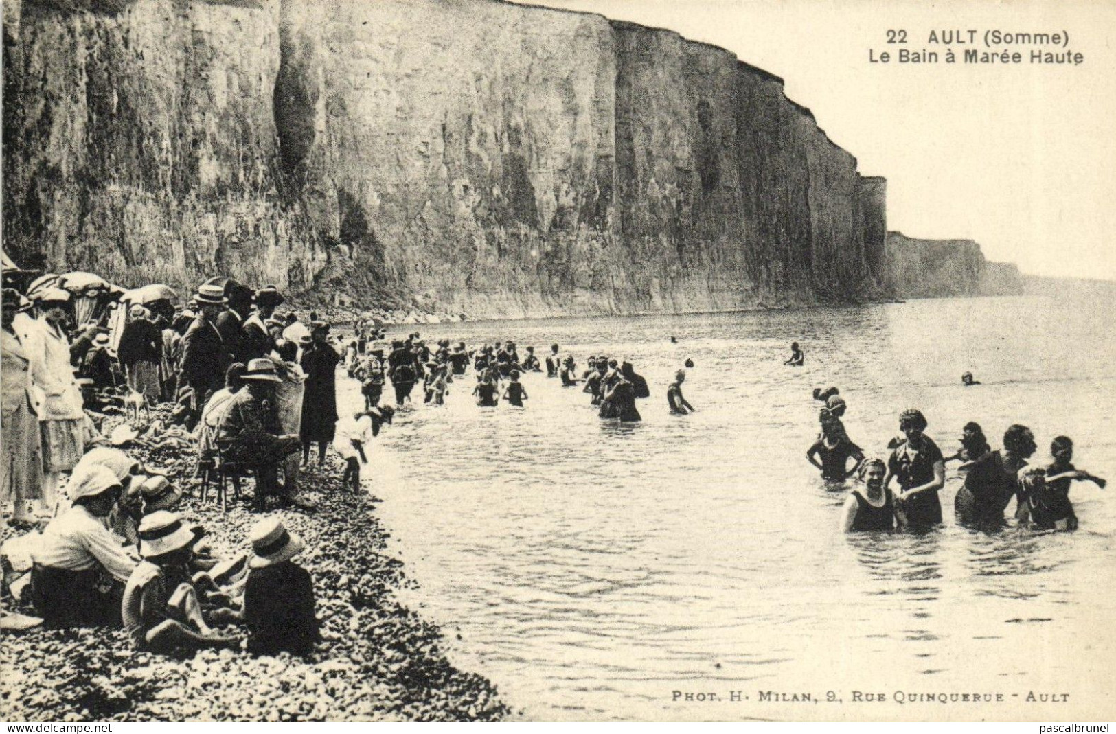 AULT - LE BAIN A MAREE HAUTE - Ault