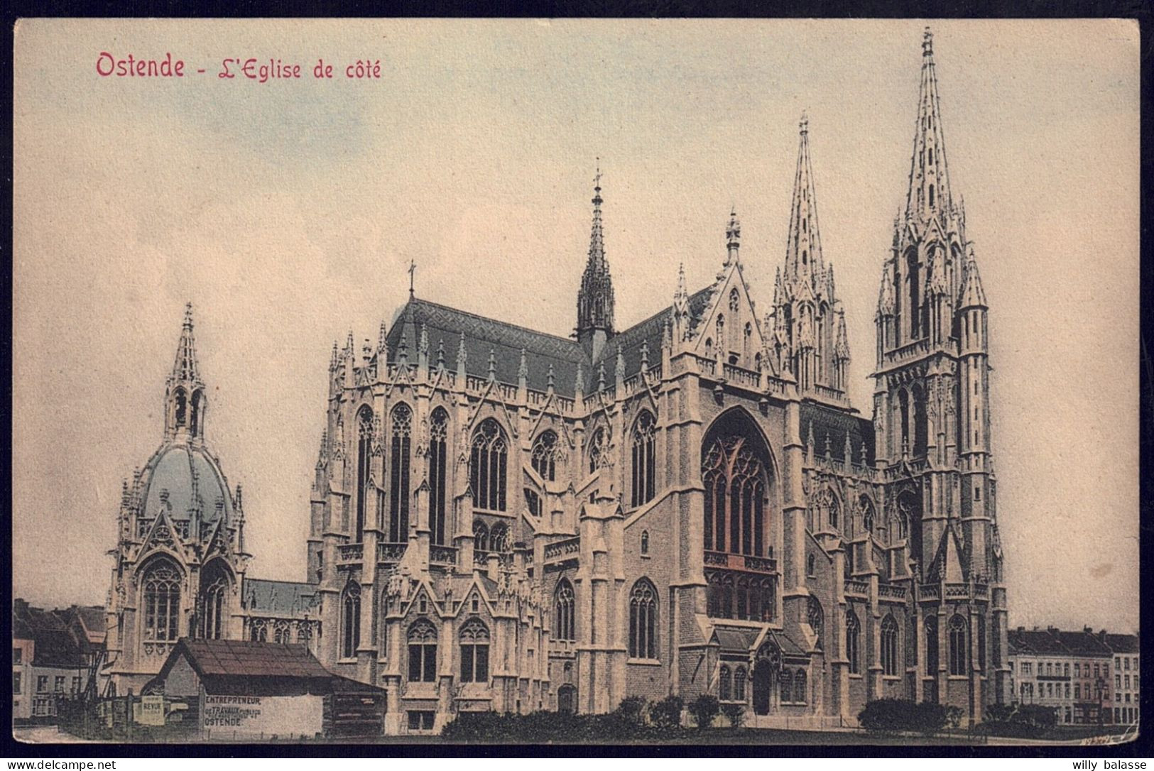 +++ CPA - OSTENDE - OOSTENDE - Eglise - Carte Couleur  // - Oostende