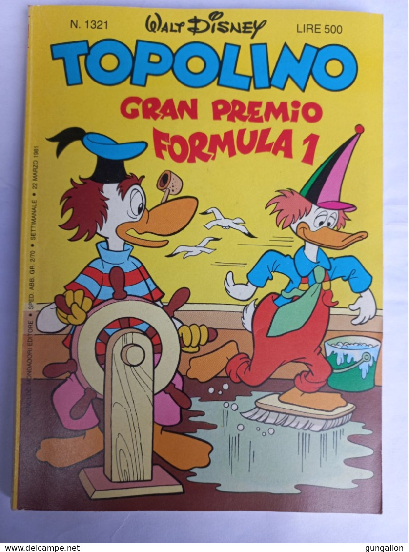 Topolino (Mondadori 1981)  N. 1321 - Disney