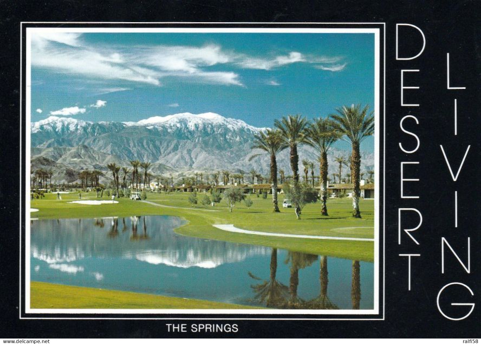 1 AK USA / Caifornia * The Springs In Der Stadt Rancho Mirage - DESERT LIVING * - Altri & Non Classificati