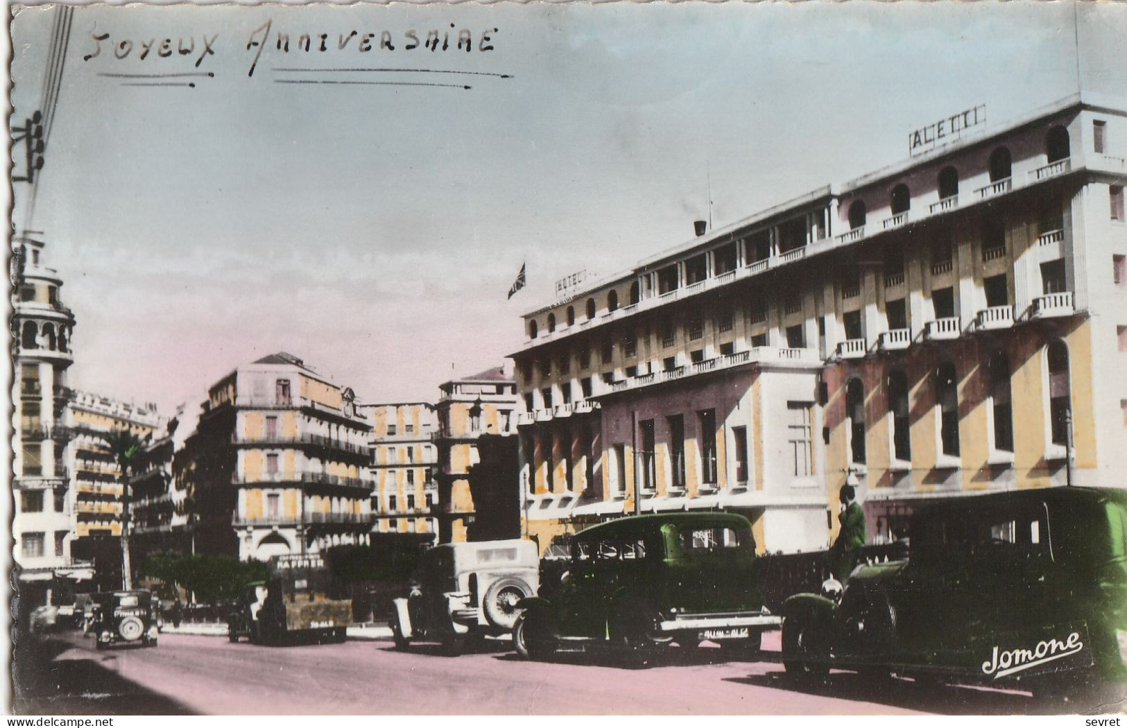 ALGER  -   Hôtel Aleti ..  CPSM 9x14     Pas Courante - Algeri