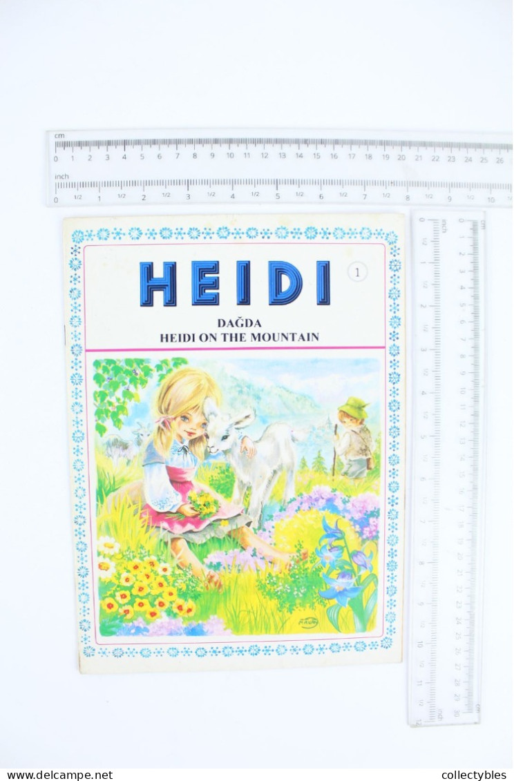 HEIDI Turkish Book Series 1990s COMPLETE SET 1-20 Johanna Spyri FREE SHIPPING - Junior