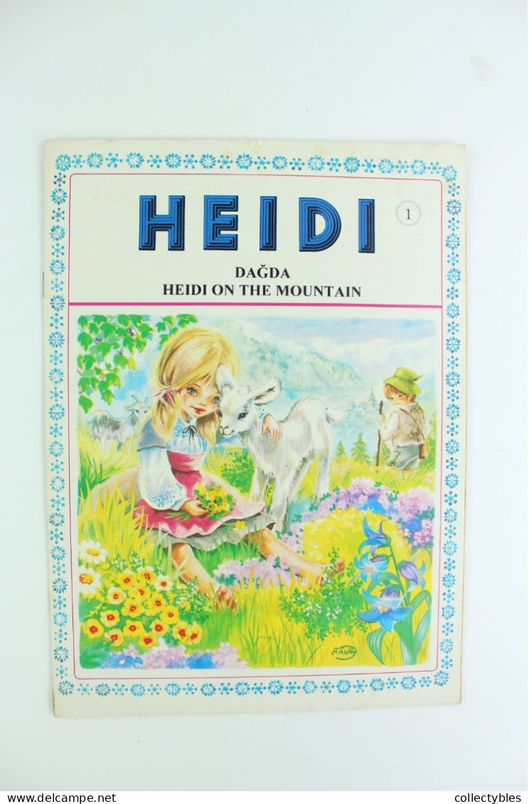 HEIDI Turkish Book Series 1990s COMPLETE SET 1-20 Johanna Spyri FREE SHIPPING - Giovani