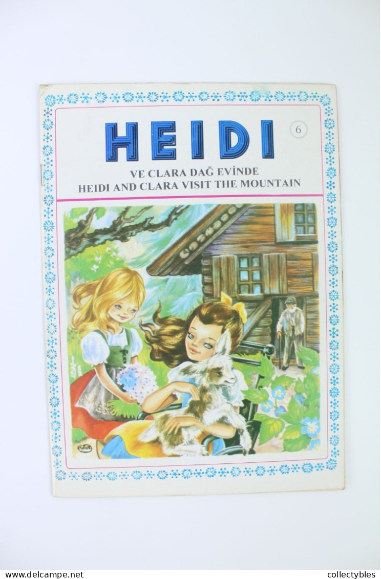 HEIDI Turkish Book Series 1990s COMPLETE SET 1-20 Johanna Spyri FREE SHIPPING