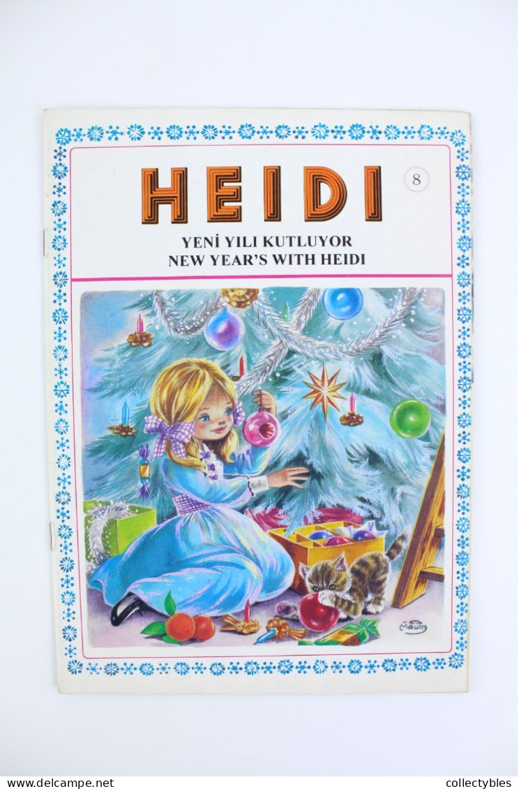 HEIDI Turkish Book Series 1990s COMPLETE SET 1-20 Johanna Spyri FREE SHIPPING