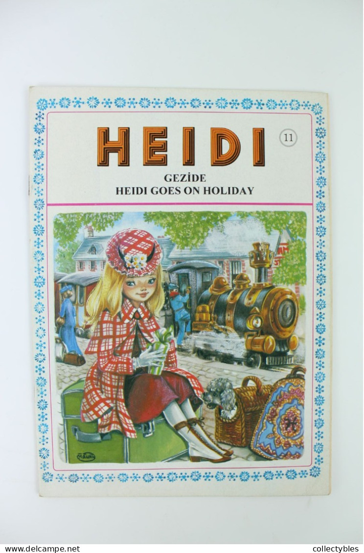 HEIDI Turkish Book Series 1990s COMPLETE SET 1-20 Johanna Spyri FREE SHIPPING