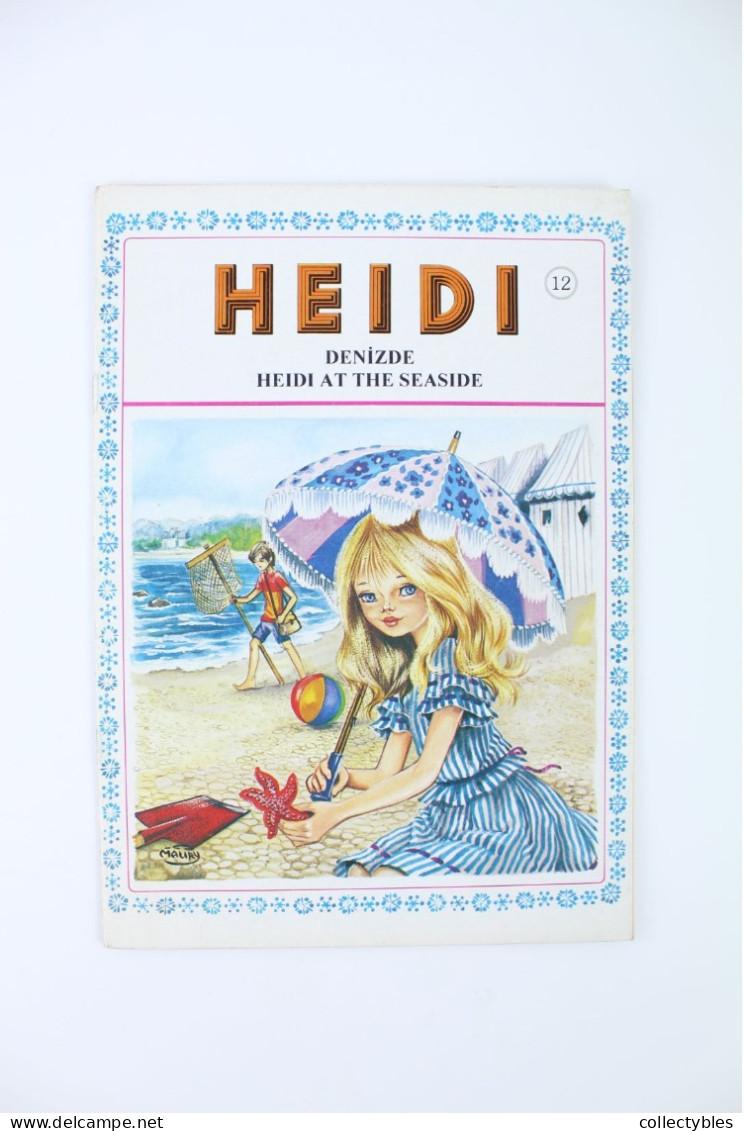 HEIDI Turkish Book Series 1990s COMPLETE SET 1-20 Johanna Spyri FREE SHIPPING