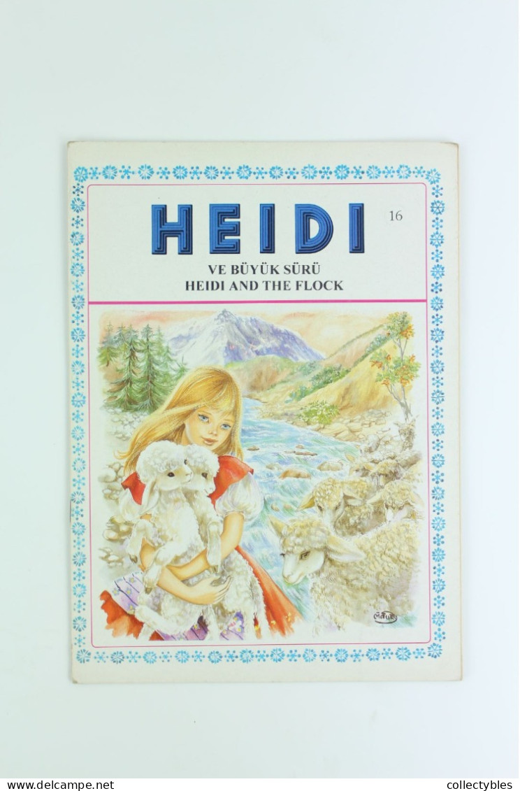 HEIDI Turkish Book Series 1990s COMPLETE SET 1-20 Johanna Spyri FREE SHIPPING