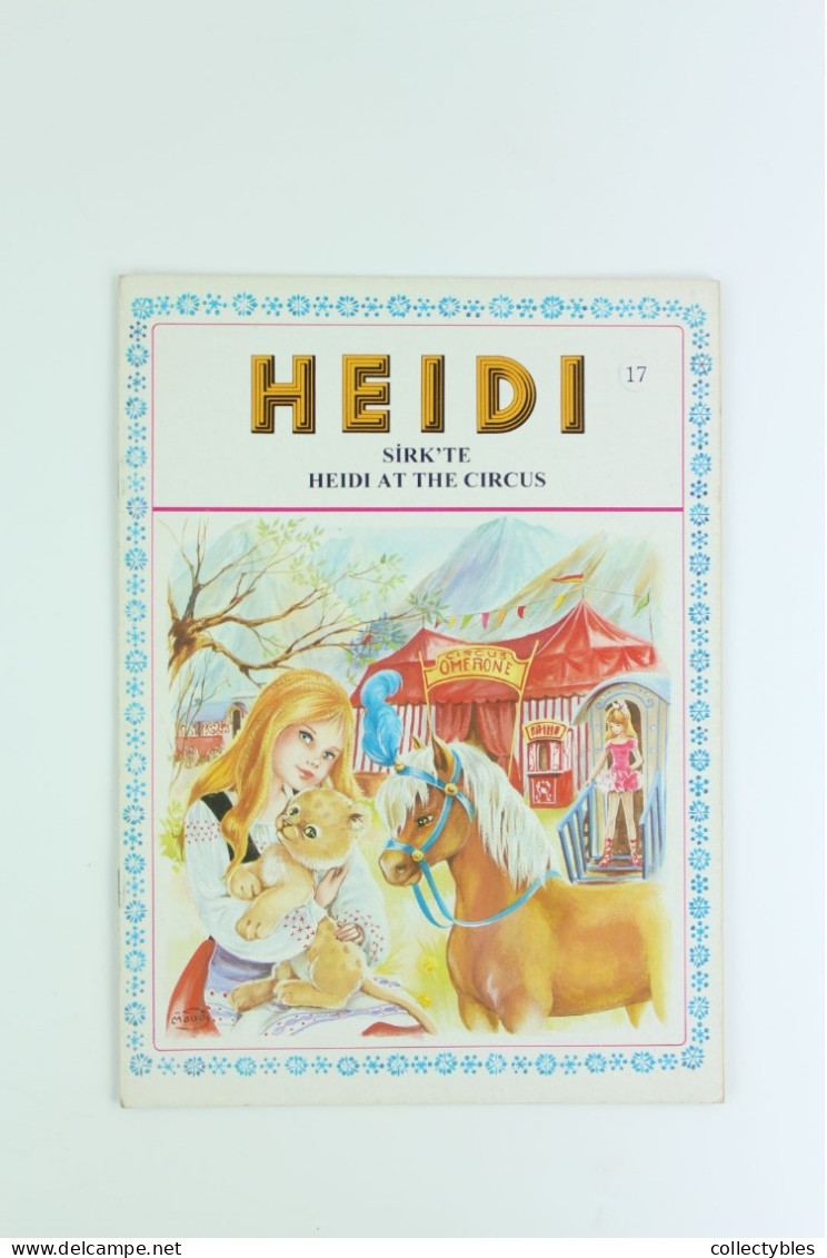 HEIDI Turkish Book Series 1990s COMPLETE SET 1-20 Johanna Spyri FREE SHIPPING