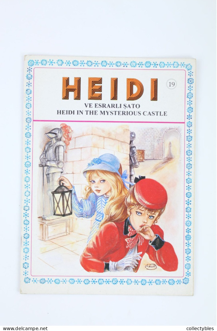 HEIDI Turkish Book Series 1990s COMPLETE SET 1-20 Johanna Spyri FREE SHIPPING