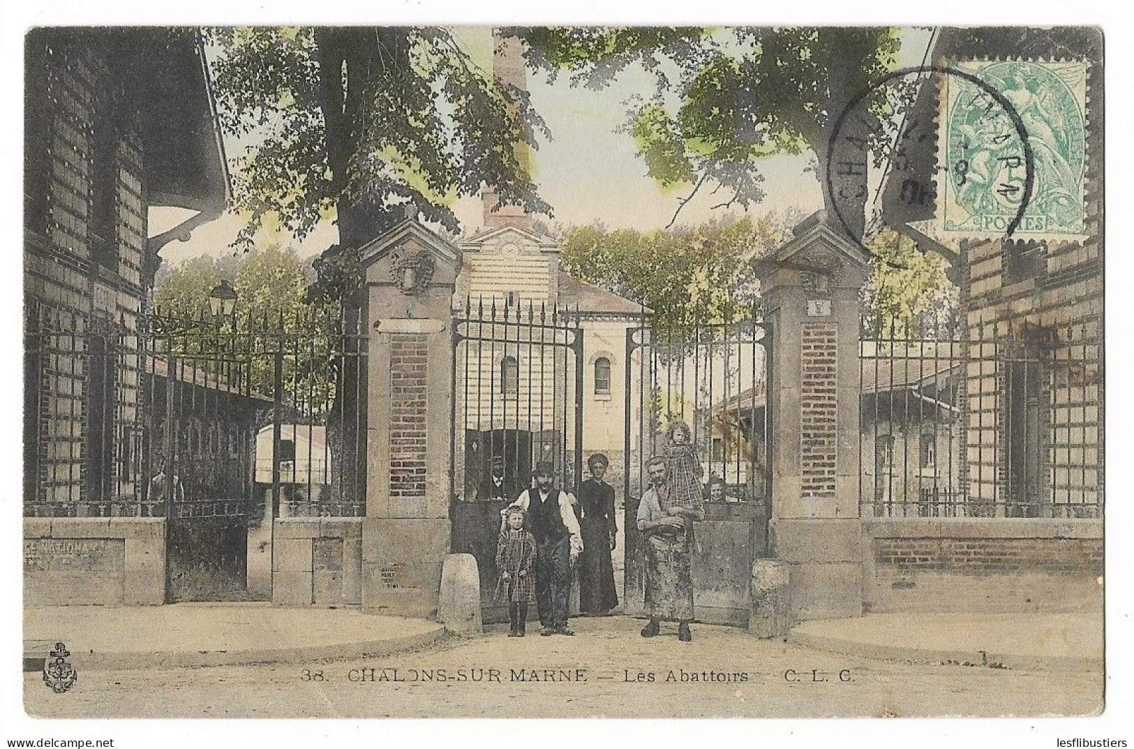 CPA 51 CHALONS-SUR-MARNE Les Abattoirs - Châlons-sur-Marne