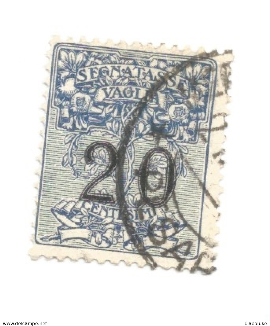 (REGNO D'ITALIA) 1924, SEGNATASSE PER VAGLIA, SOGGETTI ALLEGORICI - Serie Di 6 Francobolli Usati - Postage Due