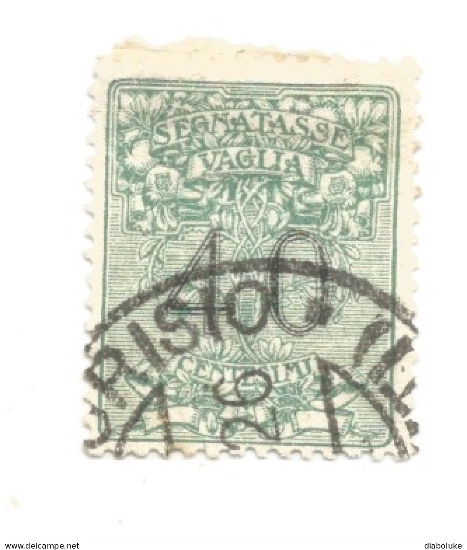 (REGNO D'ITALIA) 1924, SEGNATASSE PER VAGLIA, SOGGETTI ALLEGORICI - Serie Di 6 Francobolli Usati - Postage Due