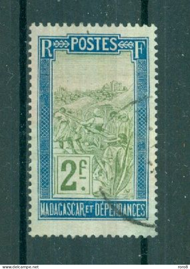 MADAGASCAR - N°109 Oblitéré - Transport En Filanzane. - Used Stamps