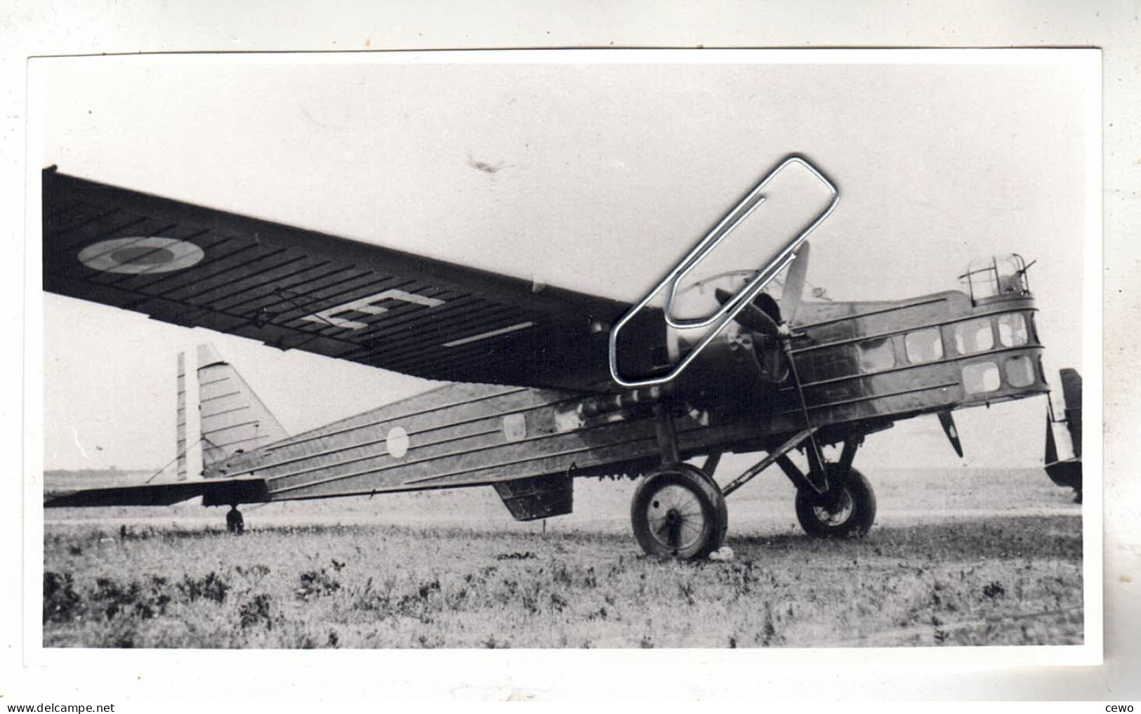 PHOTO AVIATION AVION  BLOCH MB 200 - Aviation