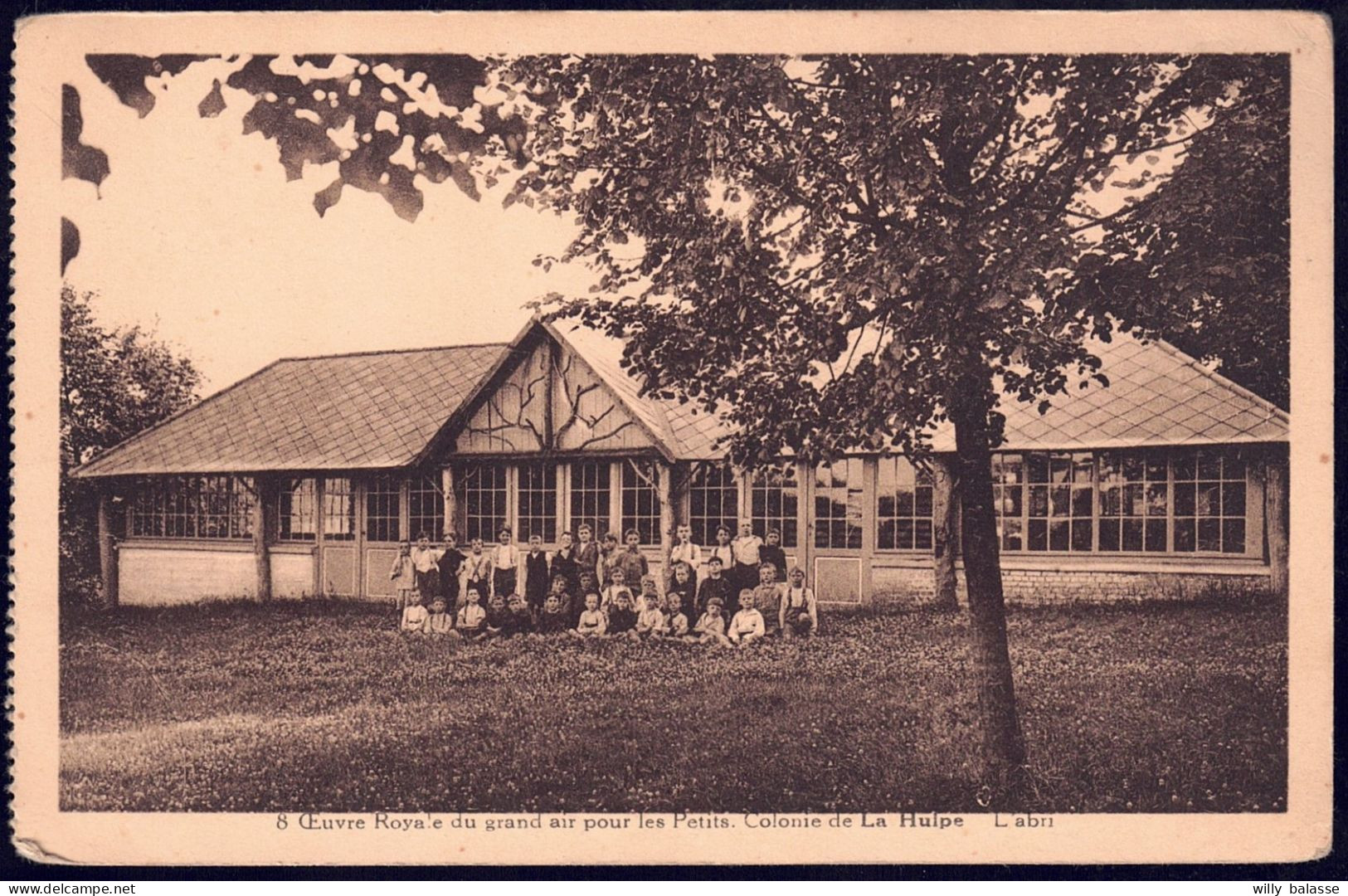 +++ CPA - LA HULPE - Oeuvre Royale Du Grand Air Pour Enfants - Colonie  // - La Hulpe