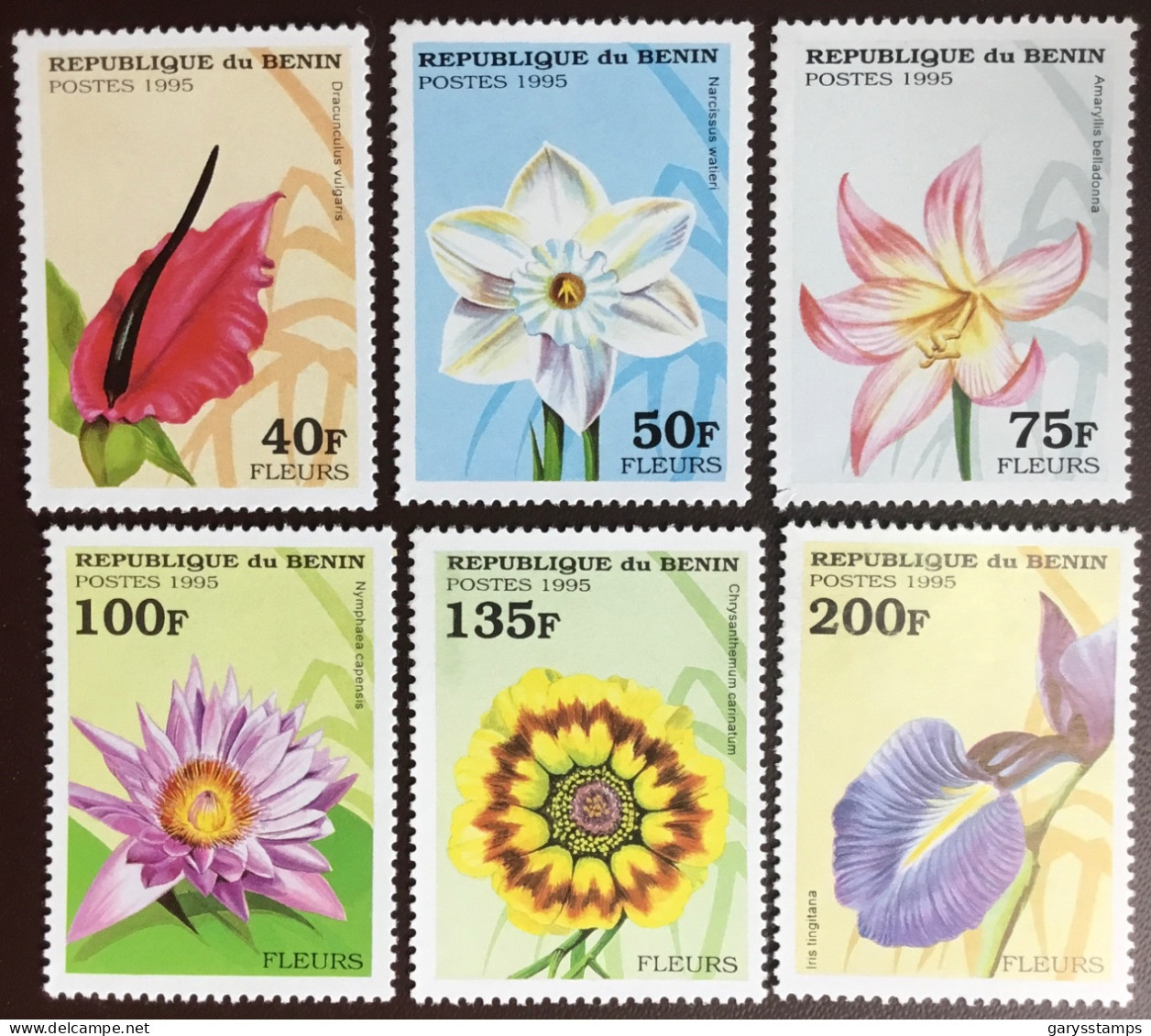 Benin 1995 Flowers MNH - Other & Unclassified