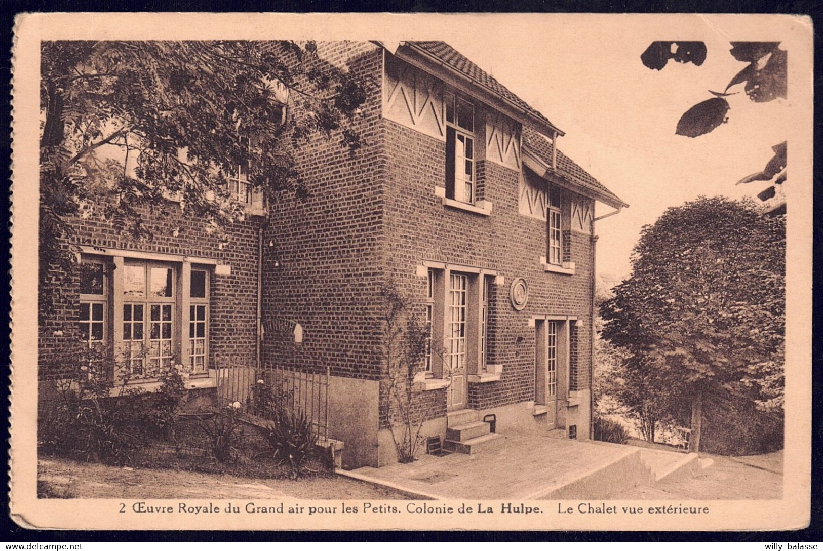 +++ CPA - LA HULPE - Oeuvre Royale Du Grand Air Pour Enfants - Colonie - Chalet  // - La Hulpe