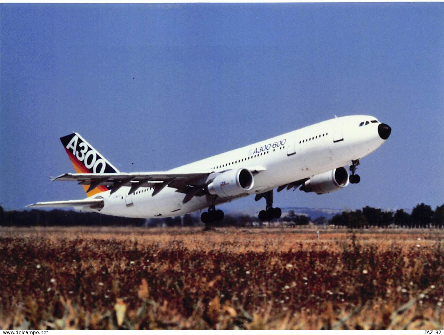 Airbus A300-600 - +/- 180 X 130 Mm. - Photo Presse Originale - Aviation