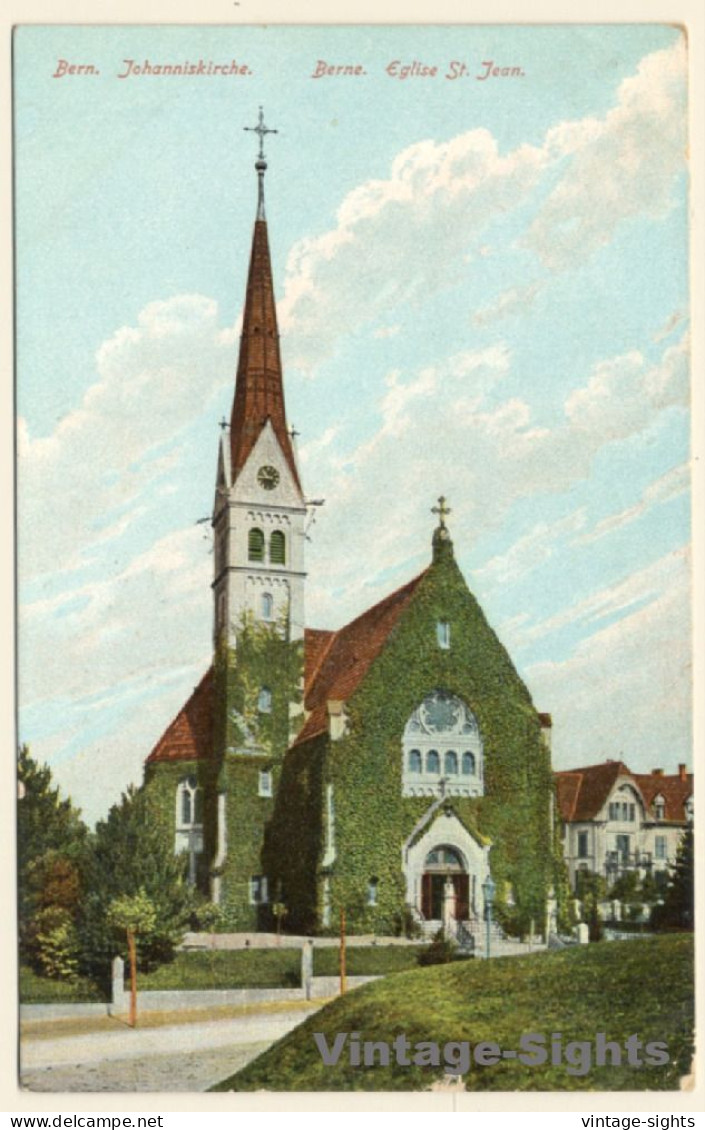 Bern / Switzerland: Johanniskirche - Eglise St. Jean (Vintage PC 1908) - Berna