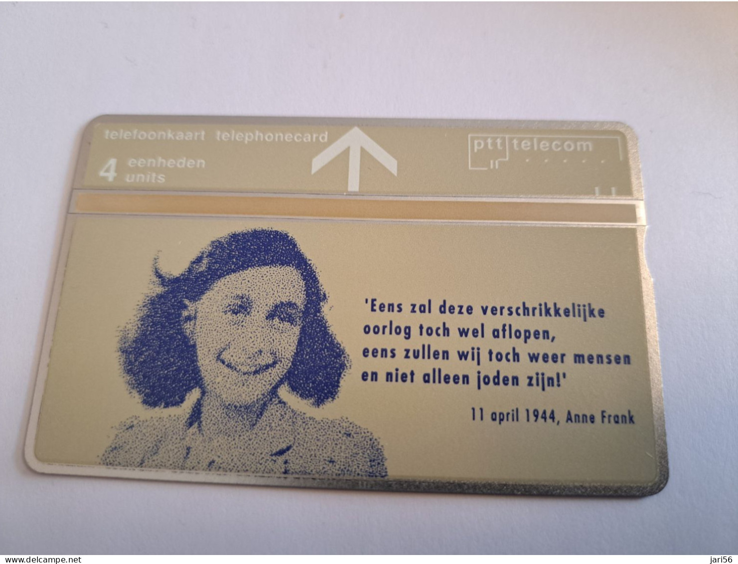 NETHERLANDS  ADVERTISING/  4  UNITS/  ANNE FRANK / ANNE FRANK STICHTI    / NO; R 024 /  LANDYS & GYR   MINT   ** 16592** - Private