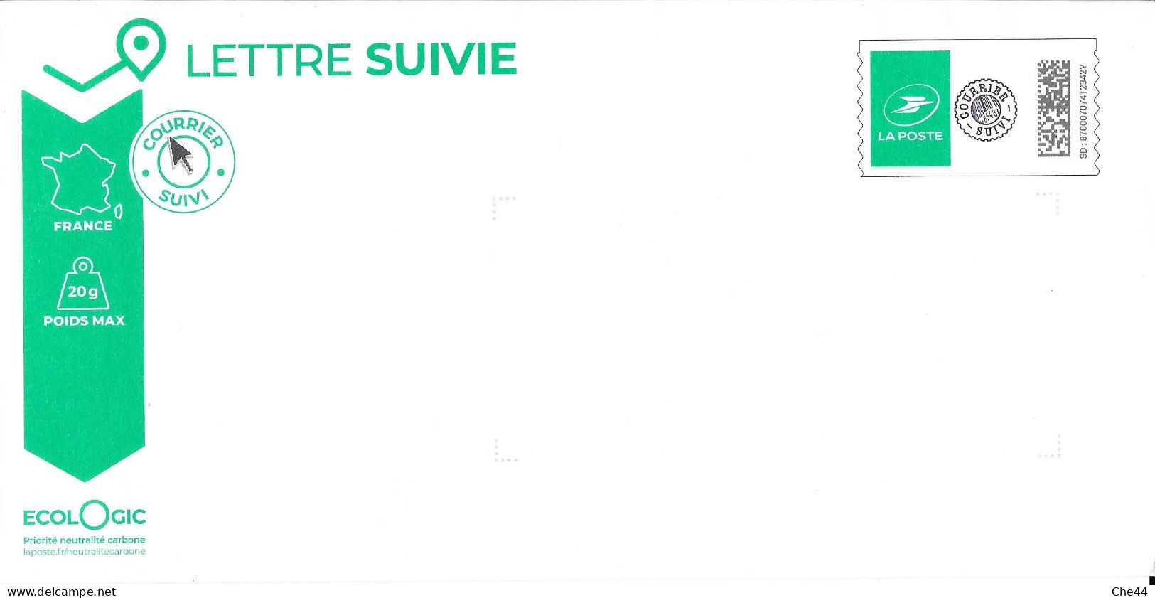 Lettre Suivie De La Poste. - Prêts-à-poster:  Autres (1995-...)