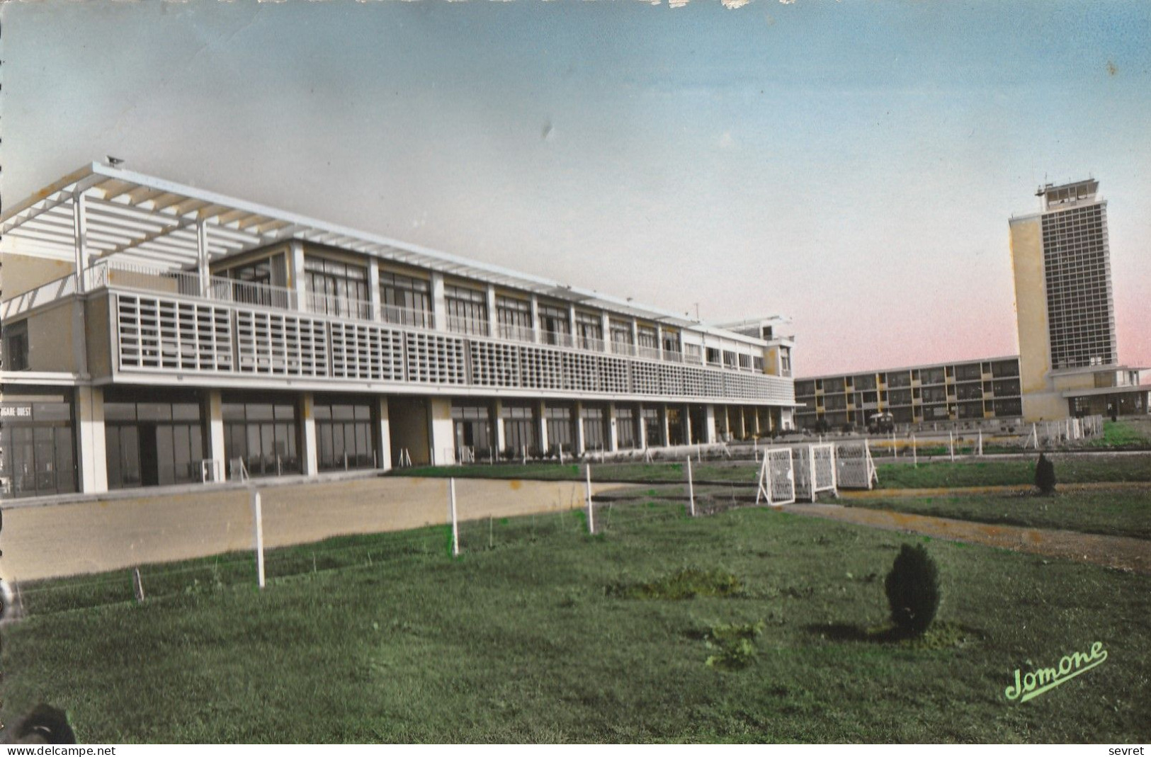 ALGER  - L'Aérogare De Maison Blanche - La Pergola Du Restaurant Des Wagons Lits - Algiers